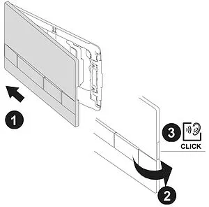 Инсталляция для подвесного унитаза Set 3 в 1 Lemark Peneda Expert + Bit 9812111 с кнопкой хром глянцевый Инсталляция для подвесного унитаза Set 3 в 1 Lemark Peneda Expert + Bit 9812111 с кнопкой хром глянцевый, 4