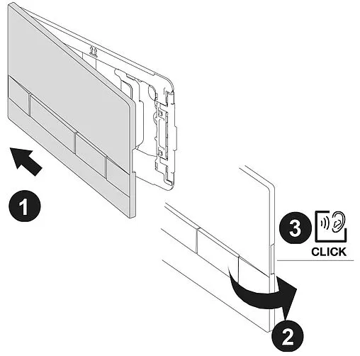 Инсталляция для подвесного унитаза Set 3 в 1 Lemark Peneda Expert + Bit 9812111 с кнопкой хром глянцевый