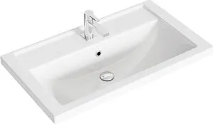 Раковина Kirovit Фостер 80 белый 4640021064733 Раковина Kirovit Фостер 80 белый 4640021064733, 1