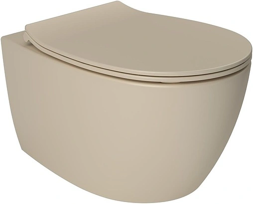 Крышка-сиденье для унитаза с микролифтом ISVEA D40 слоновая кость 40D40532I-S