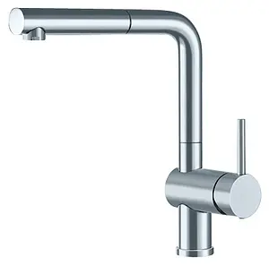 Смеситель для кухни с выдвижным изливом Blanco Linus-S нержавеющая сталь 517184, 1