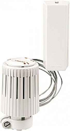 Головка термостатическая с выносным настенным датчиком Giacomini белый R462X005