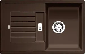 Мойка кухонная Blanco Zia 40 S 78 кофе 515070, 1