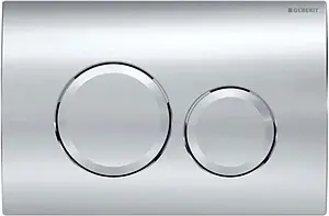 Клавиша смыва для унитаза Geberit Delta 20 115.127.21.1 хром глянцевый, 1