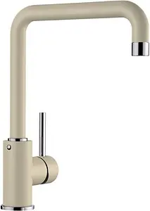 Смеситель для кухни Blanco Mili Silgranit шампань/хром 525134, 1
