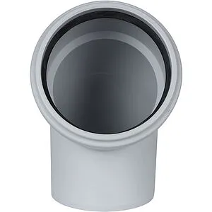 Отвод внутренний бесшумный D=110мм Угол 67° Stout SKB-0011-011067, 3