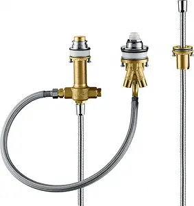 Скрытая часть смесителя на борт ванны Hansgrohe 13439180 Скрытая часть смесителя на борт ванны Hansgrohe 13439180, 1