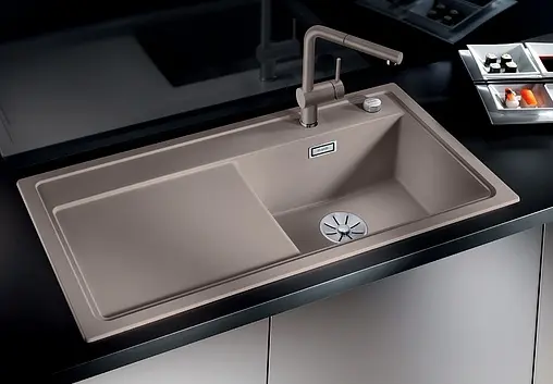 Мойка кухонная Blanco Zenar XL 6S 100 R тёмная скала 523965