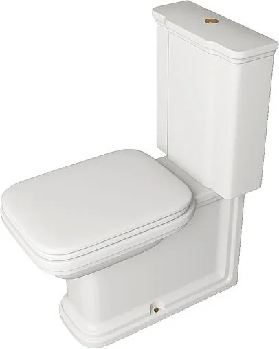 Унитаз-компакт Kerasan Waldorf белый 411701+418101+