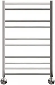 Полотенцесушитель водяной лесенка Lemark Ursus П10 500x800 полированная сталь LM72810 Полотенцесушитель водяной лесенка Lemark Ursus П10 500x800 полированная сталь LM72810, 3
