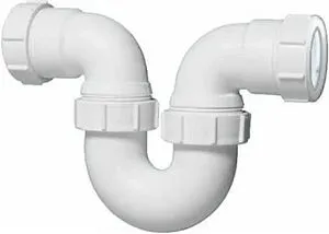 Сифон трубный для мойки Mc Alpine MRT32-40 Сифон трубный для мойки Mc Alpine MRT32-40, 1