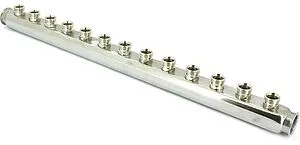 Коллектор распределительный проходной 13 отводов 1&quot;в/в x ¾&quot;ек Uni-fitt 430I4313, 3