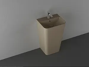 Раковина ISVEA Sott'Aqua 50 коричневый 10SQ37001SV-2H, 3