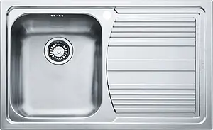 Мойка кухонная Franke Logica Line LLX 611 L нержавеющая сталь 101.0085.772, 1