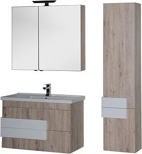 Шкаф-зеркало Aquanet Мадейра 100 R дуб кантри 00183067 Шкаф-зеркало Aquanet Мадейра 100 R дуб кантри 00183067, 4