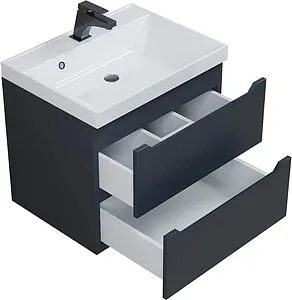 Тумба под умывальник подвесная Uperwood UPD Tanos 60 чёрный 291020230 Тумба под умывальник подвесная Uperwood UPD Tanos 60 чёрный 291020230, 3