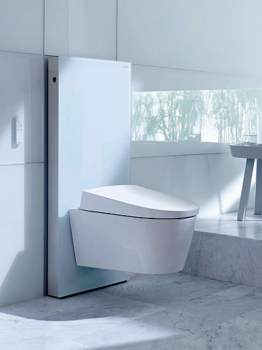 Умный унитаз-биде подвесной Geberit AquaClean Sela белый 146.145.11.1