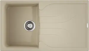 Мойка кухонная Omoikiri Yasugata 86-BE ваниль 4993869, 1