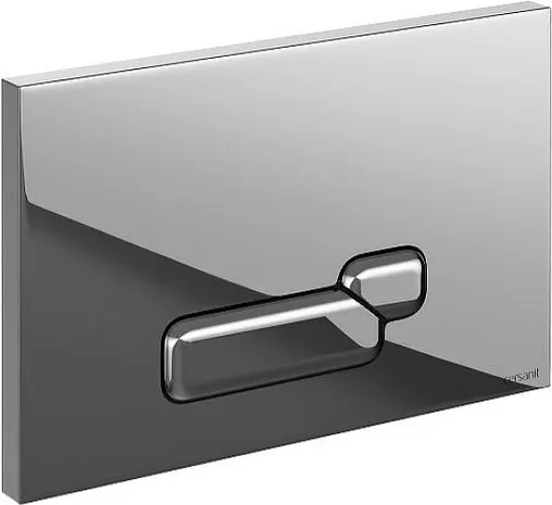 Комплект 6 в 1 Cersanit Carina XL CO DPL EO slim 64074 с кнопкой Actis хром глянцевый