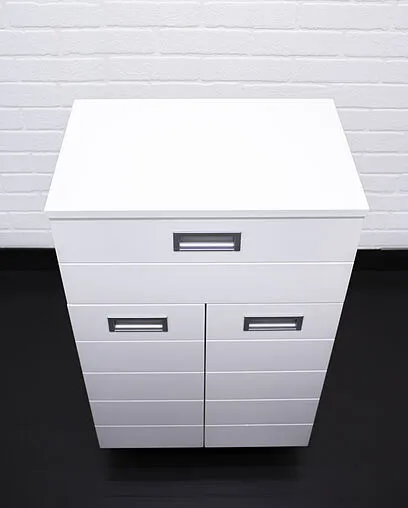 Комод напольный Домино Cube 50 белый DC5015K
