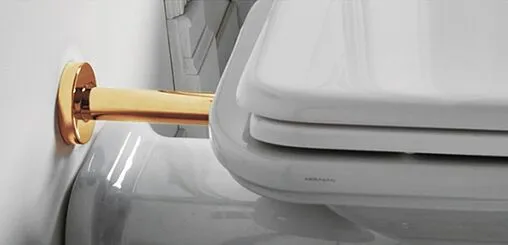 Сливная труба Kerasan золото 755291