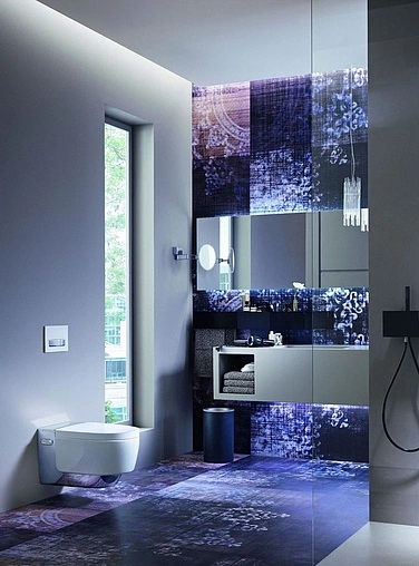 Умный унитаз-биде подвесной безободковый Geberit AquaClean mera comfort белый/хром 146.214.21.1 Умный унитаз-биде подвесной безободковый Geberit AquaClean mera comfort белый/хром 146.214.21.1