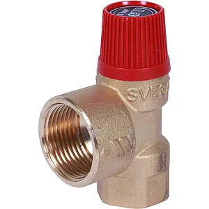 Клапан предохранительный ¾" 3 бар Stout SVS-0001-003020 Клапан предохранительный ¾" 3 бар Stout SVS-0001-003020, 1