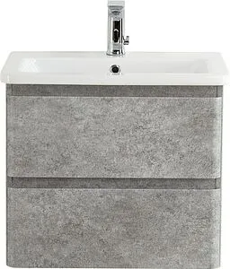 Тумба-умывальник подвесная BelBagno ALBANO-CER 50 Cemento Verona Grigio ALBANO-CER-500-2C-SO-CVG+12050-KL, 1