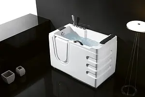 Ванна акриловая Abber 130x70 L AB9000 C L Ванна акриловая Abber 130x70 L AB9000 C L, 4