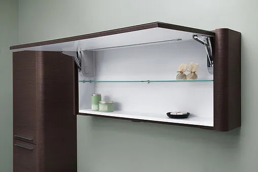 Шкаф-зеркало Am.Pm Awe 100 венге фактурный M15MCX1001VF