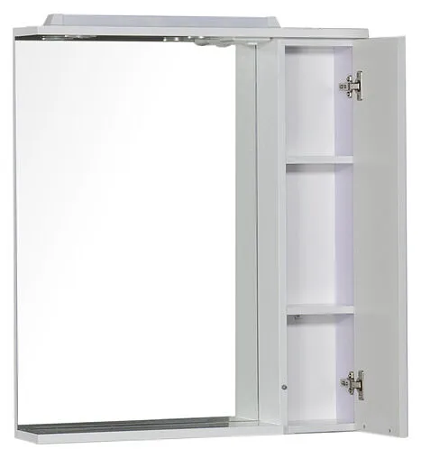 Шкаф-зеркало Aquanet Гретта 75 R белый 00176899