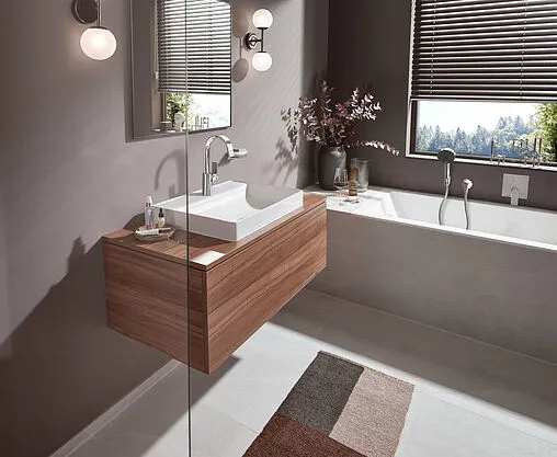 Смеситель для раковины Hansgrohe Vivenis 210 хром 75030000 Смеситель для раковины Hansgrohe Vivenis 210 хром 75030000