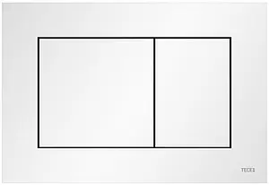 Клавиша смыва для унитаза TECEnow 9240417 белый матовый Клавиша смыва для унитаза TECEnow 9240417 белый матовый, 1