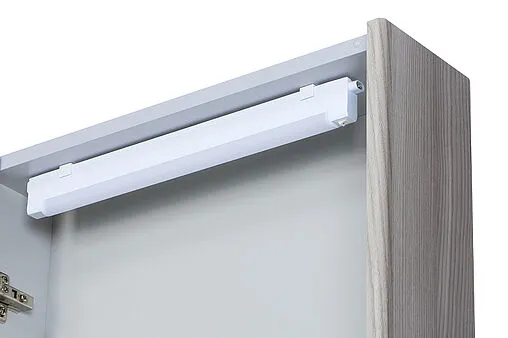 Шкаф-зеркало Aquaton Сильва 50 дуб фьорд 1A215502SIW6L