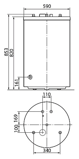 Бойлер косвенного нагрева Protherm FE 120/6BM (22 кВт) 0010015963