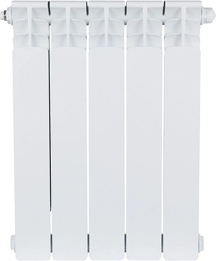 Радиатор биметаллический 5 секций нижнее правое подключение Stout Space 500 SRB-0320-050005