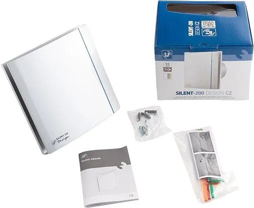 Вентилятор вытяжной Soler &amp; Palau SILENT-200 CZ DESIGN 3C белый