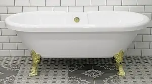 Ванна акриловая отдельностоящая Radomir Леонесса 175х80 на ножках "лилия" золото 1-01-3-0-9-138 Ванна акриловая отдельностоящая Radomir Леонесса 175х80 на ножках "лилия" золото 1-01-3-0-9-138, 4