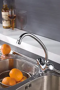 Смеситель для кухни SMARTsant Тайп хром SM050001AA, 2