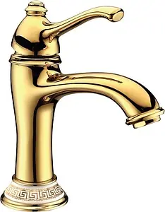 Смеситель для раковины Lemark Greek золото LM5506GG Смеситель для раковины Lemark Greek золото LM5506GG, 1