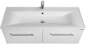 Тумба-умывальник подвесная Aquaton Мадрид 120 M белый 1A1703K2MA010, 1