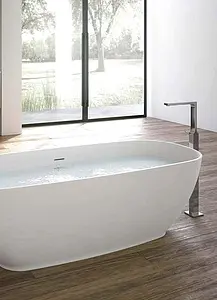 Ванна отдельностоящая из искусственного камня C-bath Mercuri 163.4x73.3 белый CBM003001 Ванна отдельностоящая из искусственного камня C-bath Mercuri 163.4x73.3 белый CBM003001, 4