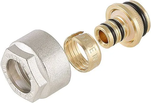 Концовка для металлопластиковых труб ¾"ек x 16x2.0мм Valtec VT.4420.NE.16