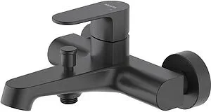 Смеситель для ванны Aquatek Оберон чёрный матовый AQ1240MB Смеситель для ванны Aquatek Оберон чёрный матовый AQ1240MB, 1