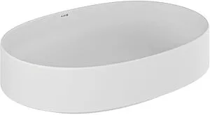 Раковина Kludi Resa O 60x40 белый матовый 58CW2053 Раковина Kludi Resa O 60x40 белый матовый 58CW2053, 1