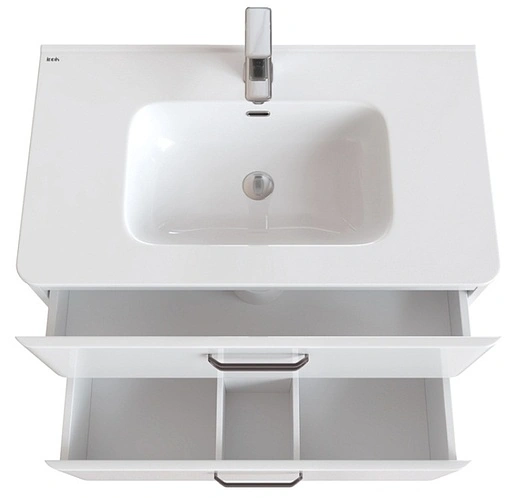 Тумба-умывальник подвесная IDDIS Brick 80 белый BRI80W0i95K