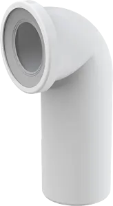 Патрубок для унитаза AlcaPlast 90° A90-90 Патрубок для унитаза AlcaPlast 90° A90-90, 1