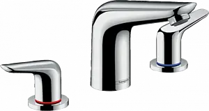 Смеситель для раковины Hansgrohe Novus 100 хром 71140000, 1