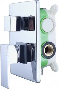 Смеситель для ванны скрытого монтажа Swedbe Platta хром 5519 Смеситель для ванны скрытого монтажа Swedbe Platta хром 5519, 1