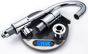 Смеситель на борт ванны на 3 отверстия D&K Rhein Marx хром DA1394901 Смеситель на борт ванны на 3 отверстия D&K Rhein Marx хром DA1394901, 3